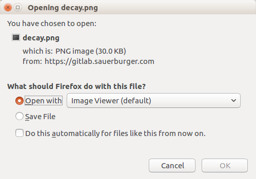 Screenshot download dialog